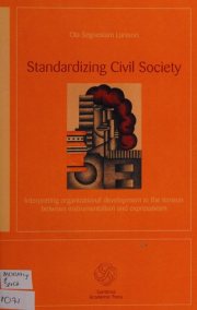 Couverture : Standardizing Civil Society