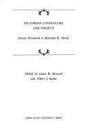 Couverture : Victorian Literature and Society