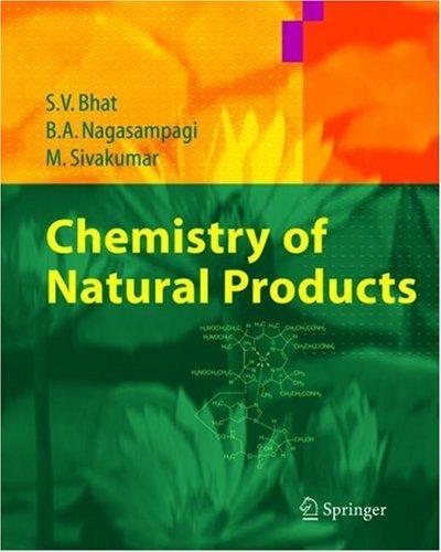 Couverture : Chemistry of Natural Products