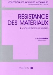 Couverture : Résistance des matériaux.
