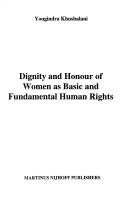Couverture : Dignity and honour of women as basic and fundamental human rights