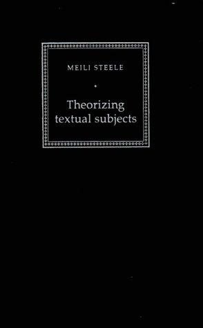 Couverture : Theorising Textual Subjects