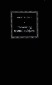 Couverture : Theorising Textual Subjects