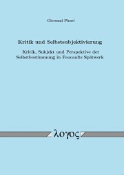 Couverture : Kritik und Selbstsubjektivierung