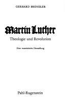 Couverture : Martin Luther