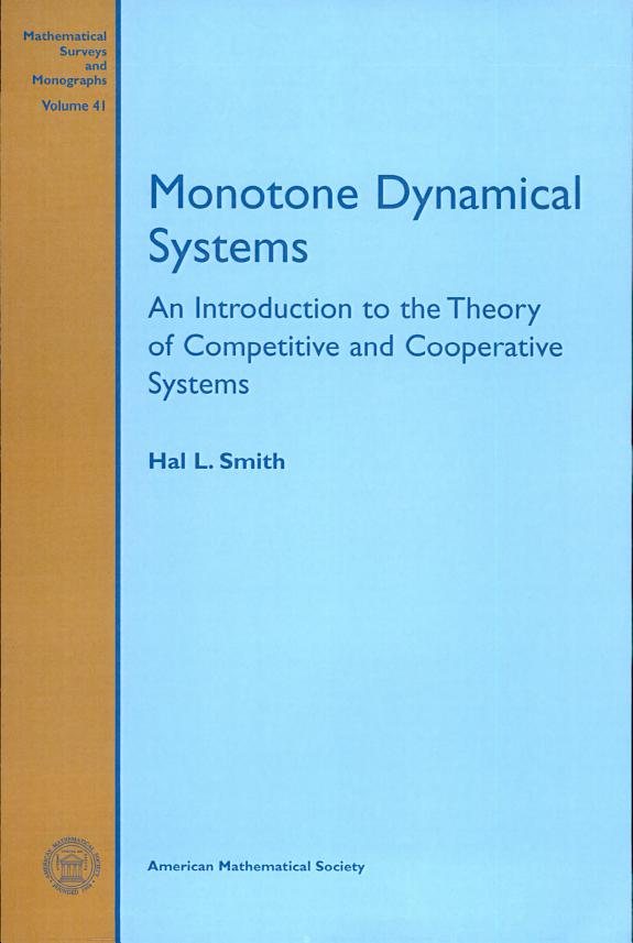 Couverture : Monotone dynamical systems