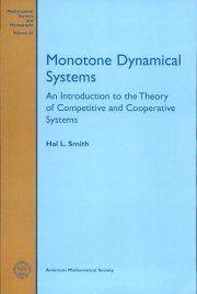 Couverture : Monotone dynamical systems