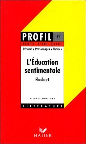 Couverture : L Education Sentimentale