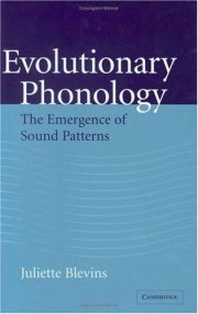 Couverture : Evolutionary phonology