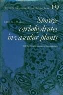 Couverture : Storage carbohydrates in vascular plants