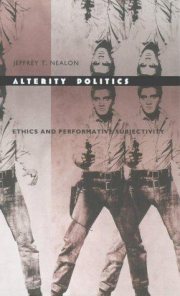 Couverture : Alterity politics