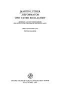 Couverture : Martin Luther, "Reformator und Vater im Glauben"