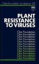 Couverture : Plant resistance to viruses.