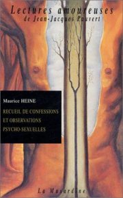Couverture : Recueil de confessions et observations psycho-sexuelles