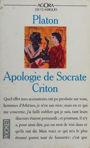 Couverture : Apologie de Socrate / Criton