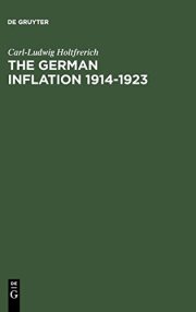 Couverture : The German Inflation 1914-1923