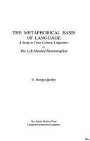 Couverture : The metaphorical basis of language