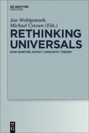 Couverture : Rethinking universals