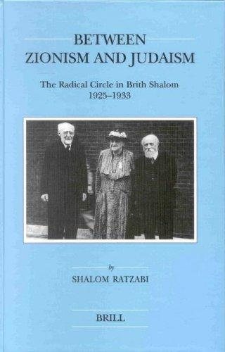 Couverture : Between Zionism and Judaism