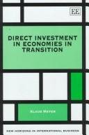 Couverture : Direct investment in economies in transition