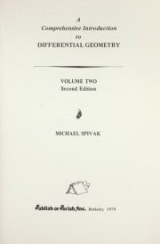 Couverture : A Comprehensive Introduction to Differential Geometry