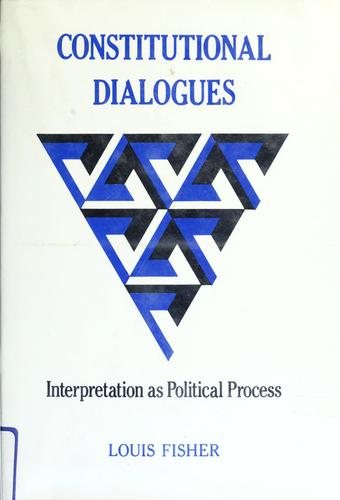 Couverture : Constitutional dialogues