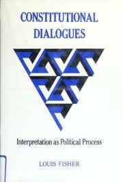 Couverture : Constitutional dialogues
