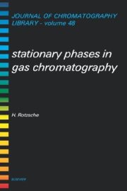 Couverture : Stationary phases in gas chromatography