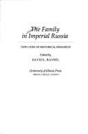 Couverture : The Family in Imperial Russia