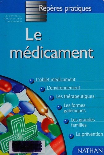 Couverture : Le médicament