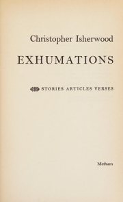 Couverture : Exhumations