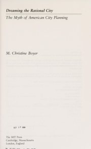 Couverture : Dreaming the rational city