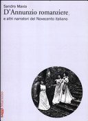 Couverture : D'Annunzio romanziere e altri narratori del Novecento italiano