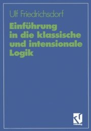 Couverture : Einführung in die klassische und intensionale Logik