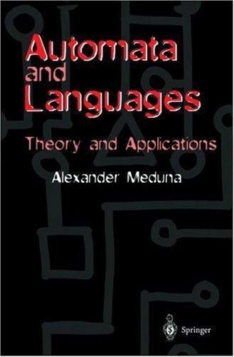Couverture : Automata and languages