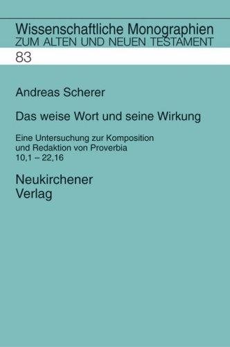Couverture : Das weise Wort und seine Wirkung