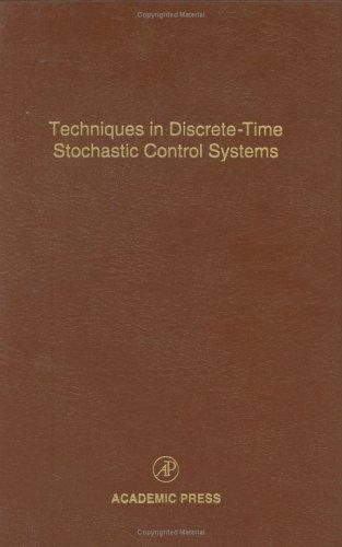 Couverture : Techniques in discrete-time stochastic control systems.