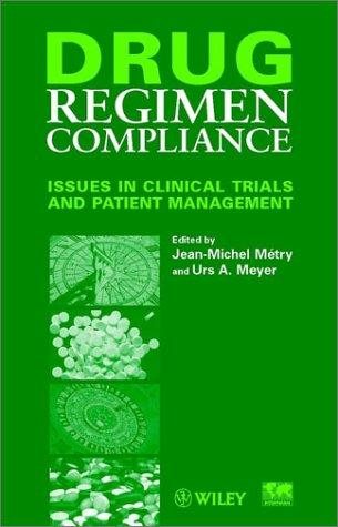 Couverture : Drug regimen compliance