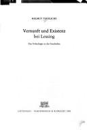 Couverture : Vernunft und Existenz bei Lessing