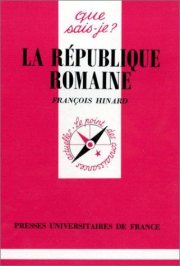 Couverture : La République romaine
