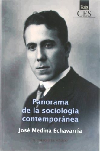 Couverture : Panorama de la sociología contemporánea