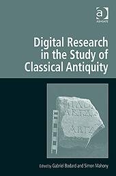 Couverture : Digital research in the study of classical antiquity