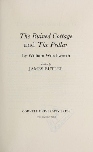 Couverture : The ruined cottage and The pedlar