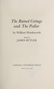 Couverture : The ruined cottage and The pedlar