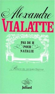Couverture : Pas de H pour Natalie