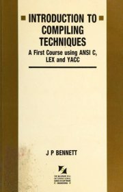 Couverture : Introduction to compiling techniques