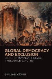 Couverture : Global Democracy and Exclusion