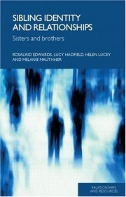 Couverture : Sibling Identity and Relationships
