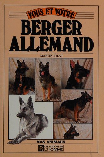 Couverture : Vous et votre berger allemand