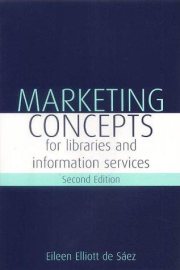 Couverture : Marketing concepts for libraries and information services